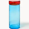 Set di 3 contenitori in vetro soffiato Multi