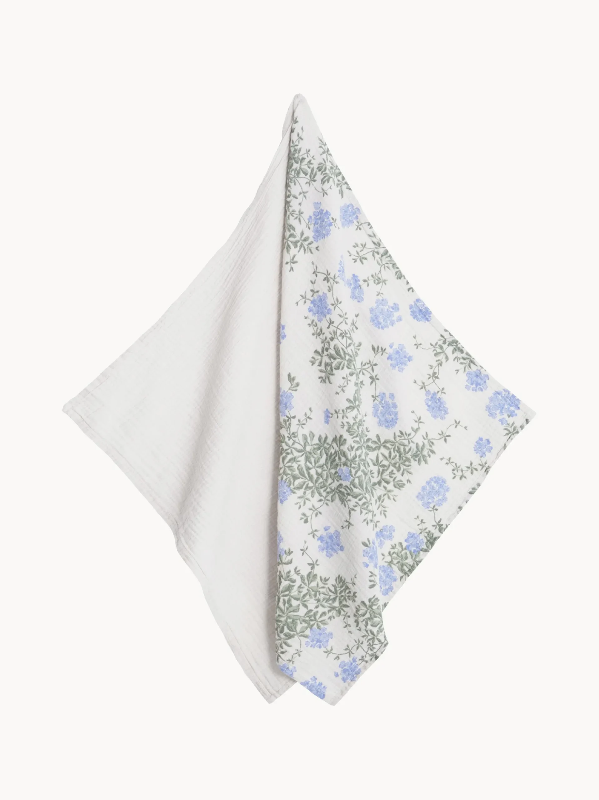 Set di 2 coperte in mussola di cotone Plumbago