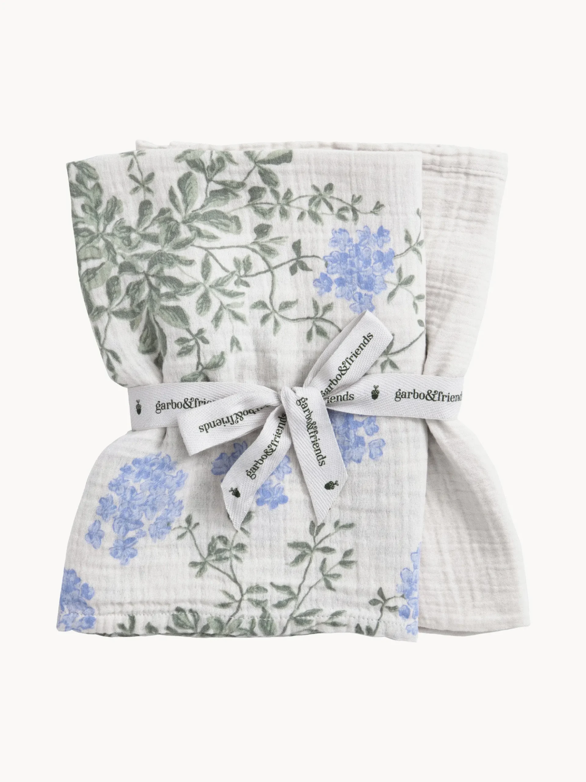 Set di 2 coperte in mussola di cotone Plumbago