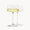 Set di 6 coppe da champagne in cristallo Power