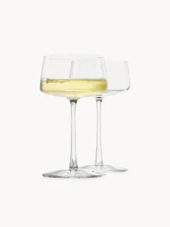 Set di 6 coppe da champagne in cristallo Power