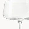 Set di 6 coppe da champagne in cristallo Gwenda