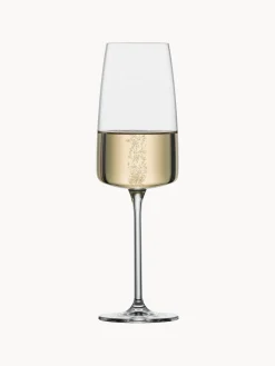 Set di 4 flute da champagne in cristallo Vivid Senses