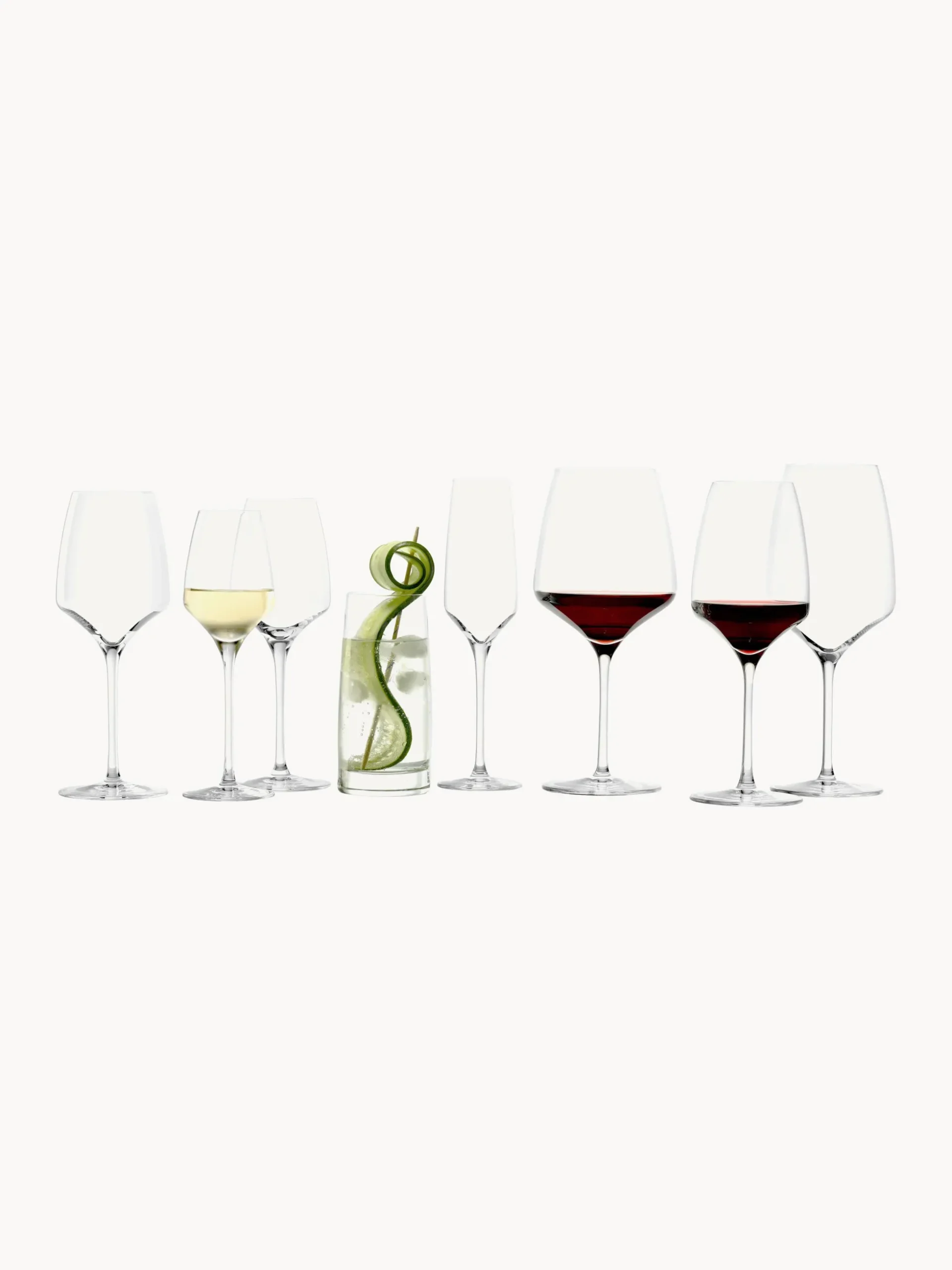 Set di 6 flute da champagne in cristallo Experience