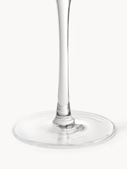 Set di 2 flute da champagne in vetro soffiato Ripple