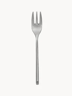 Set di 4 forchette da torta spazzolate fatte a mano Sletten