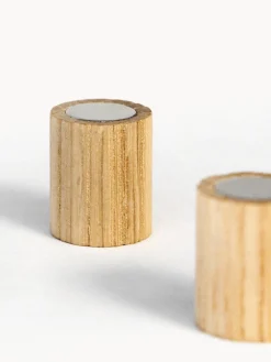 Set di 4 magneti in legno Ela