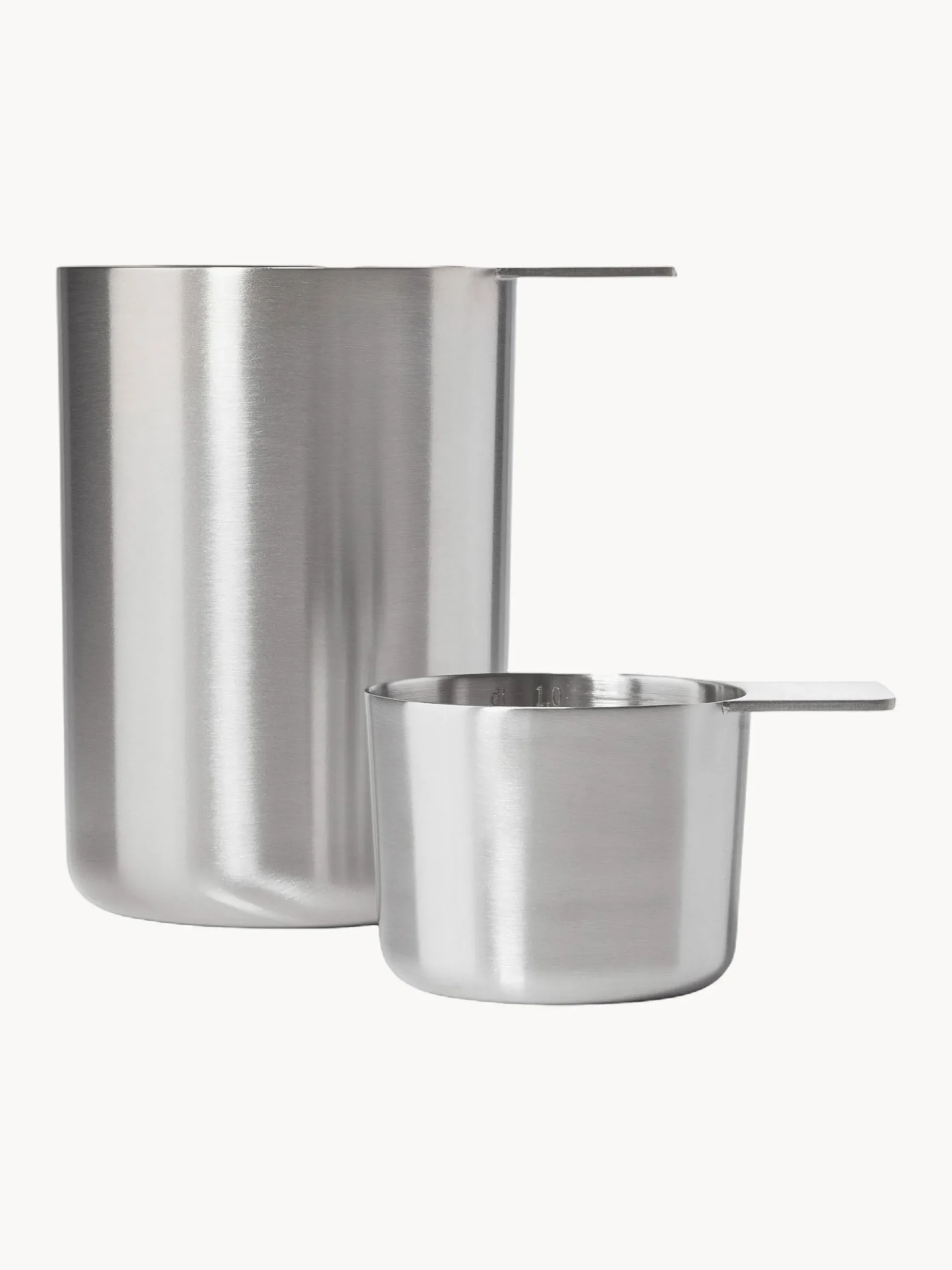 Set di 2 misurini in acciaio inox Singles
