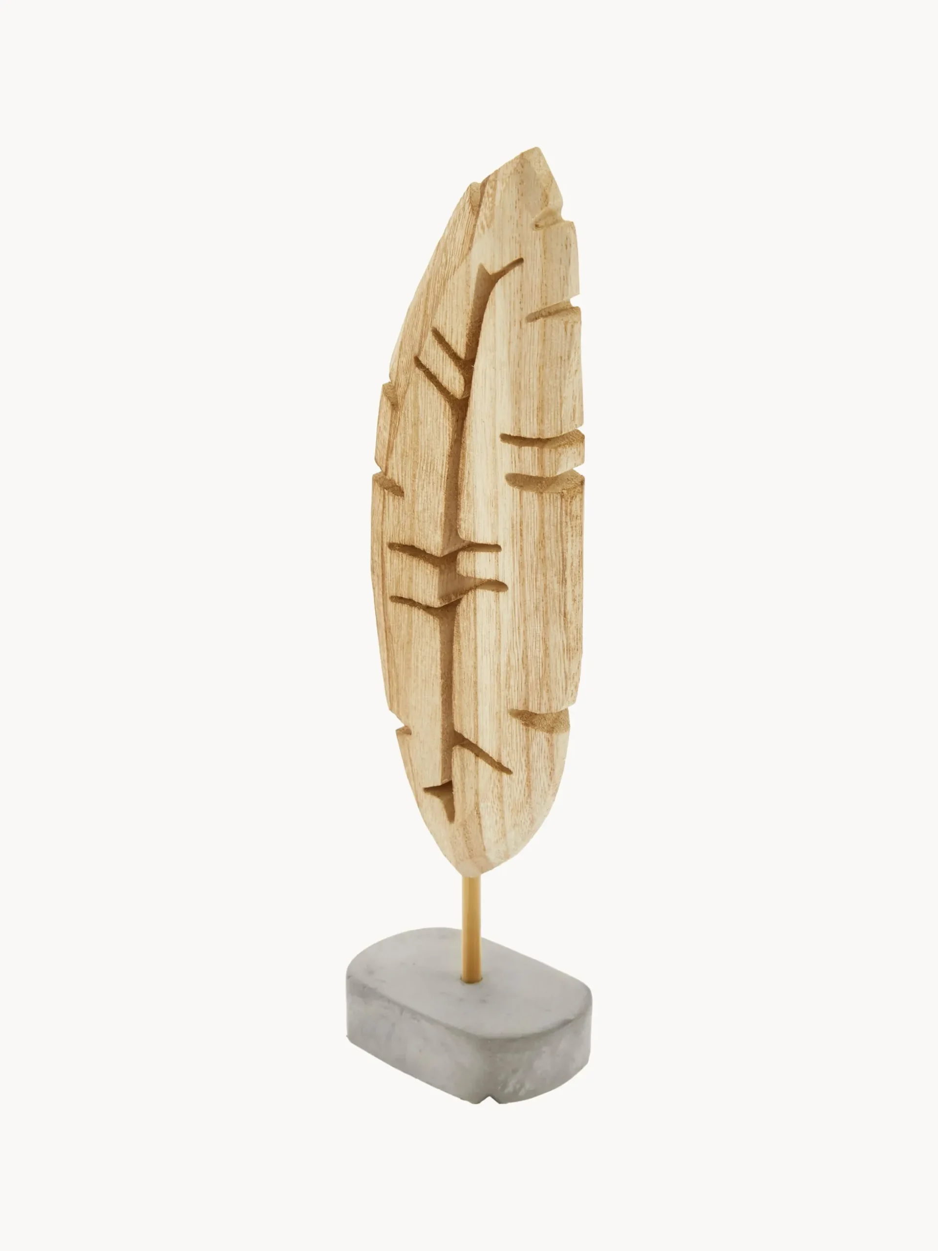 Set di 3 oggetti decorativi Blatt