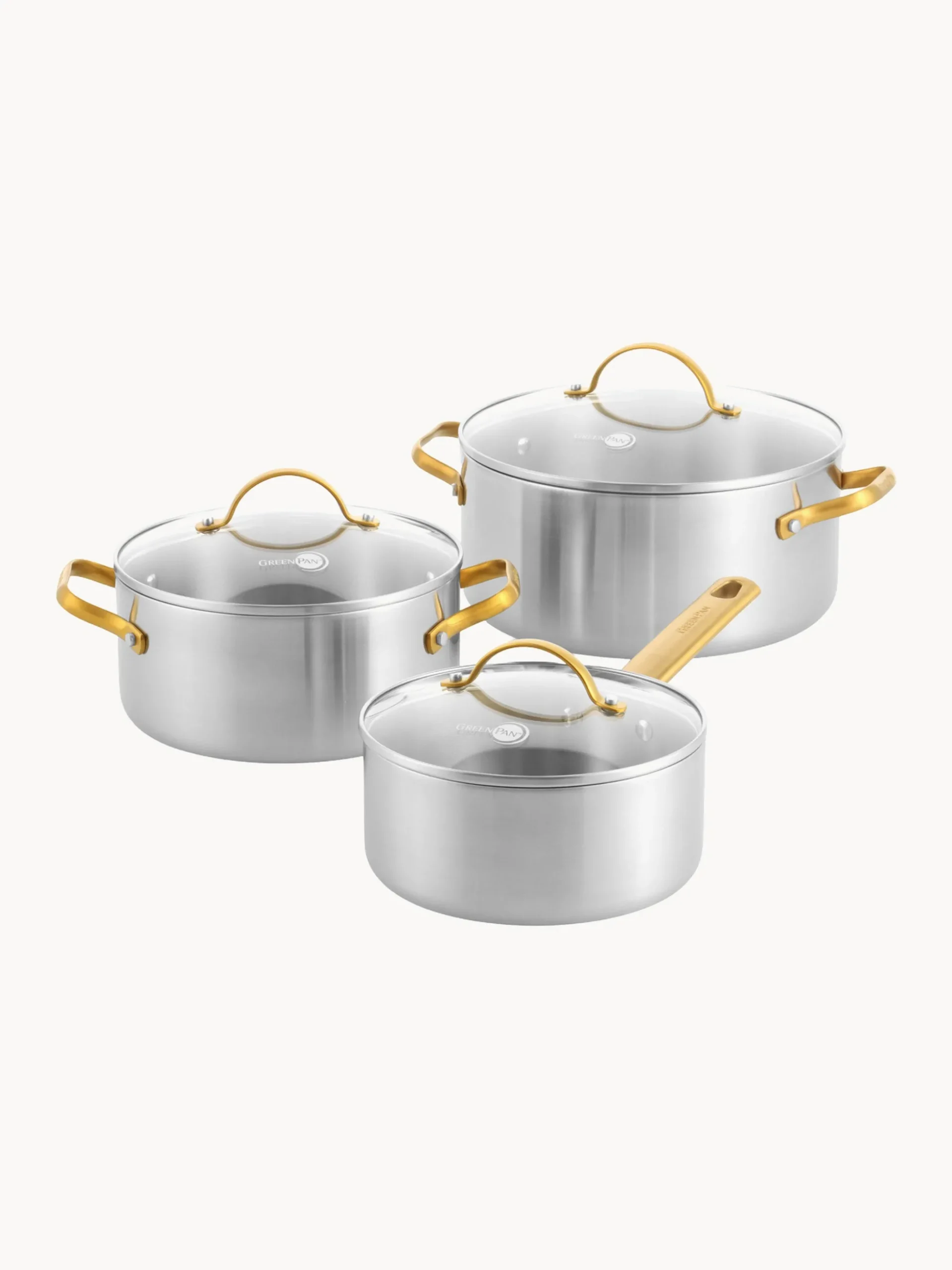 Set di 6 pentole con rivestimento antiaderente Padova