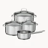 Set di 4 pentole Elegance