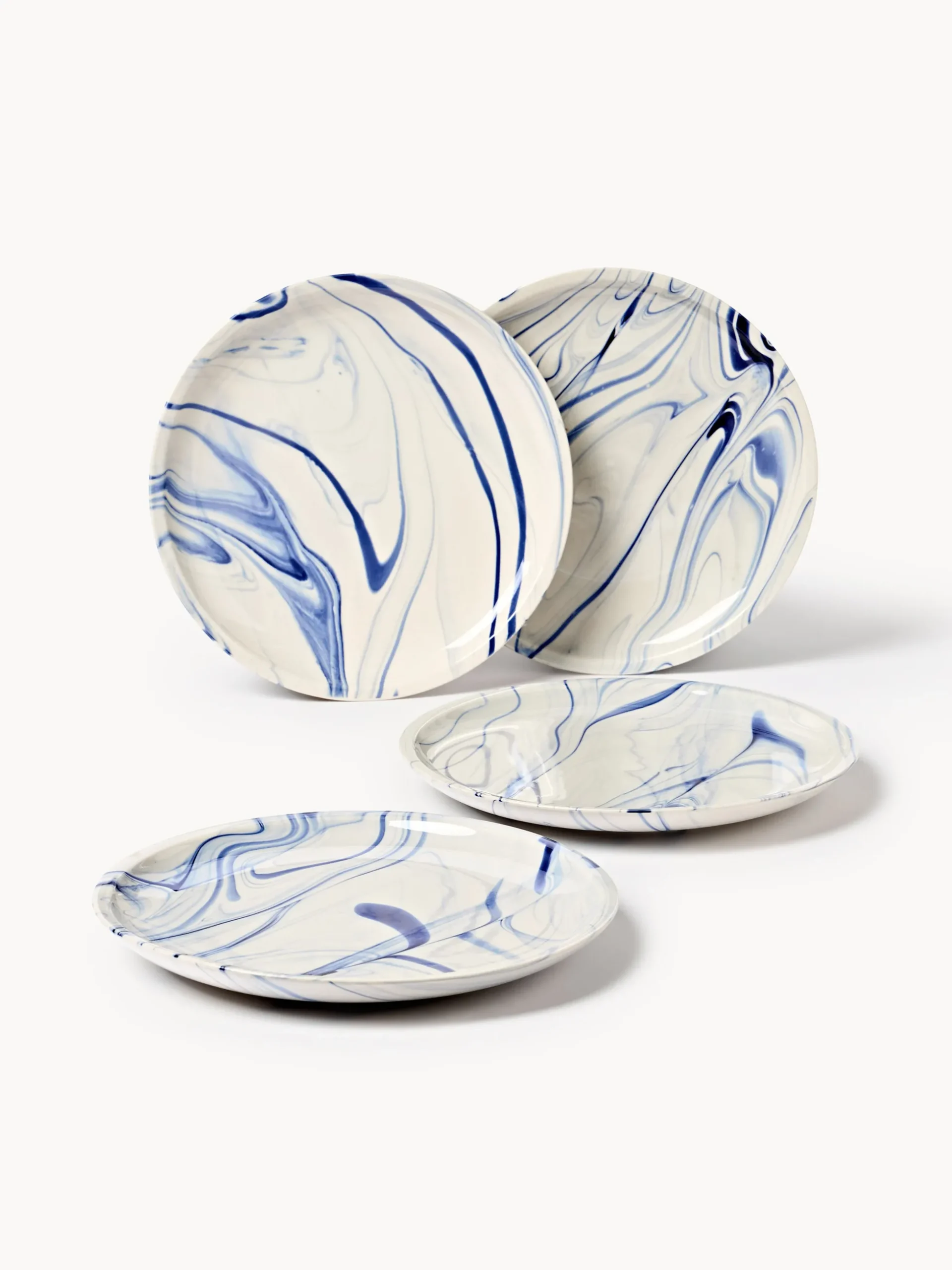 Set di 4 piatti da colazione Marby