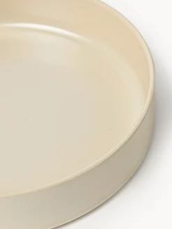 Set di 4 piatti fondi fatti a mano Lowri