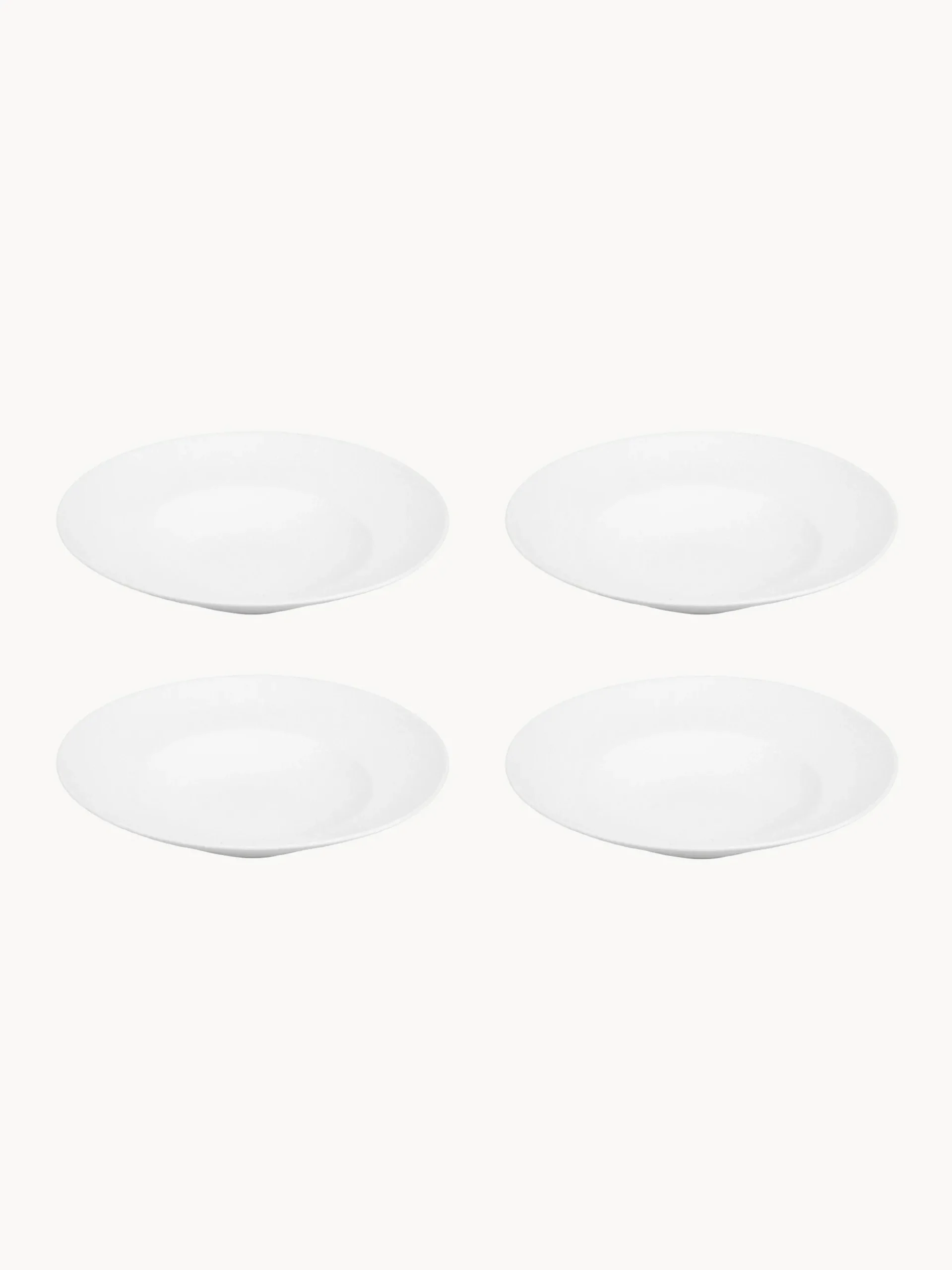 Set di 4 piatti fondi Horeca