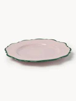 Set di 4 piatti piani Crumble