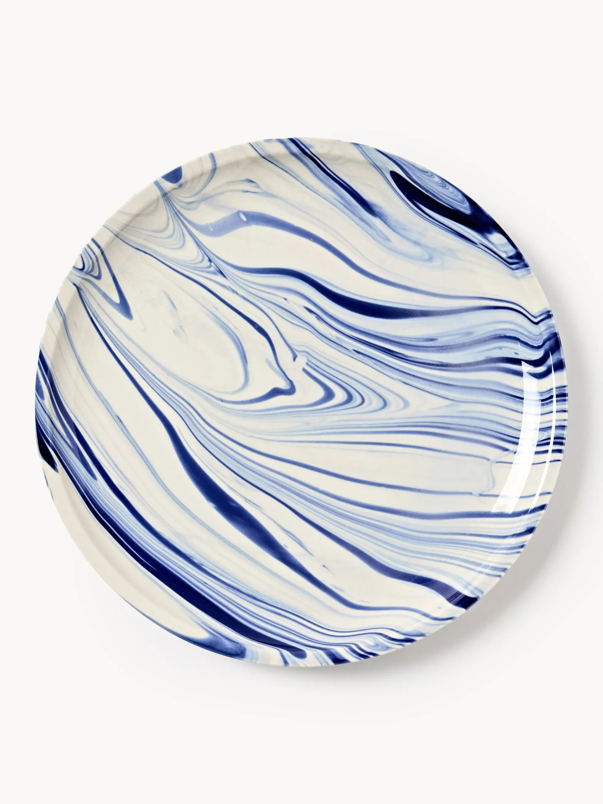 Set di 4 piatti piani Marby