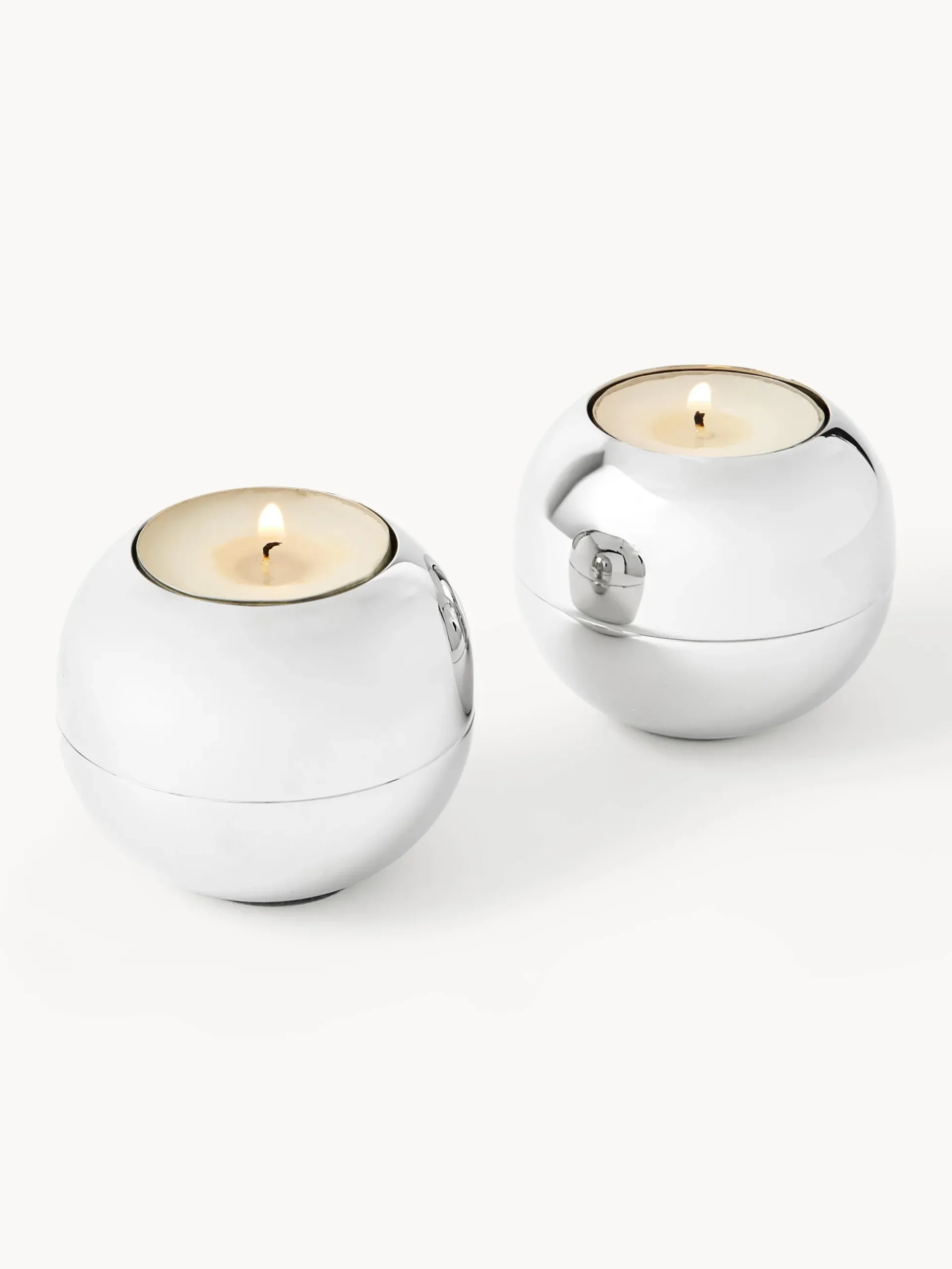 Set di 2 portacandele Celona