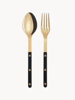 Set di 2 posate da insalata in acciaio inossidabile Bistrot