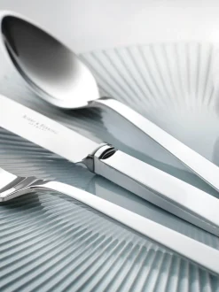 Set di posate fatte a mano lucidate a specchio Riva, varie misure