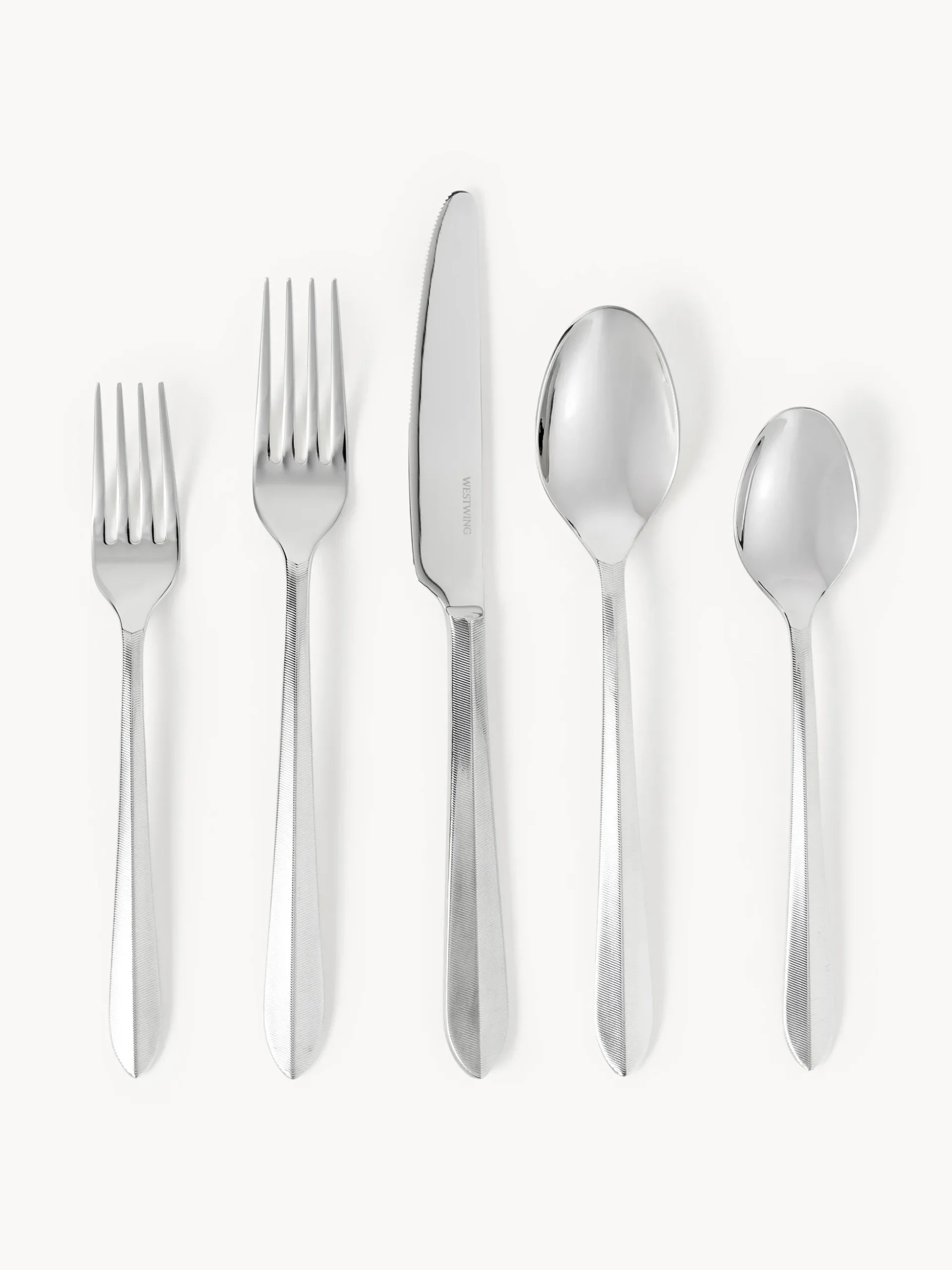 Set di posate in acciaio inossidabile lucido Thibaud, varie misure