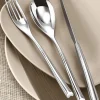 Set di 24 posate lucide H-Art, 6 persone