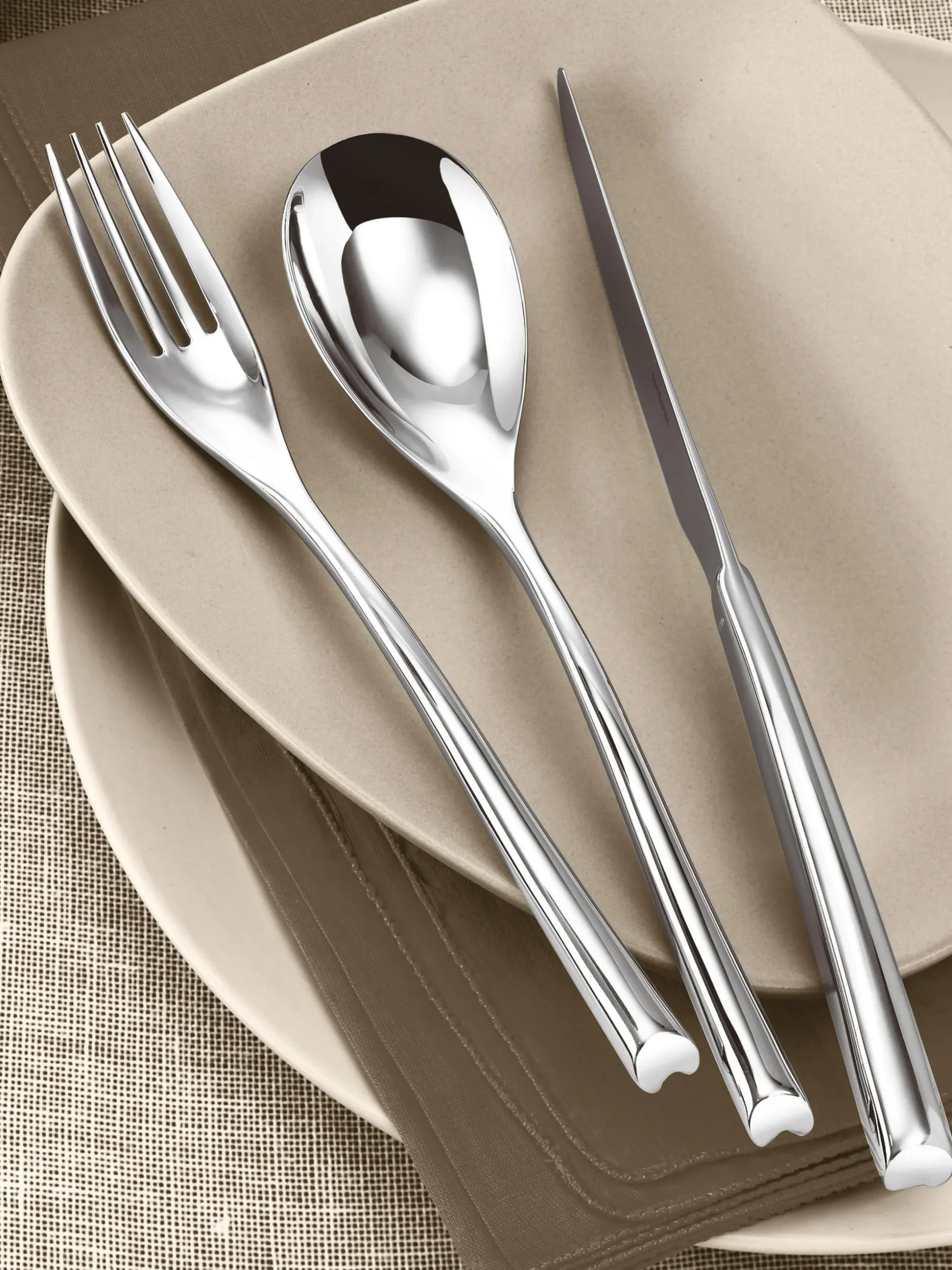 Set di 24 posate lucide H-Art, 6 persone