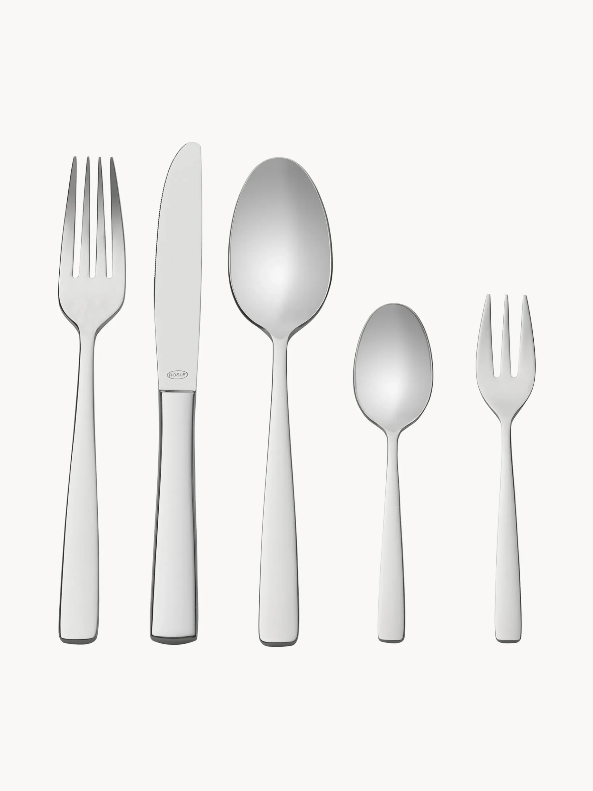 Set di 30 posate lucide Passion, 6 persone