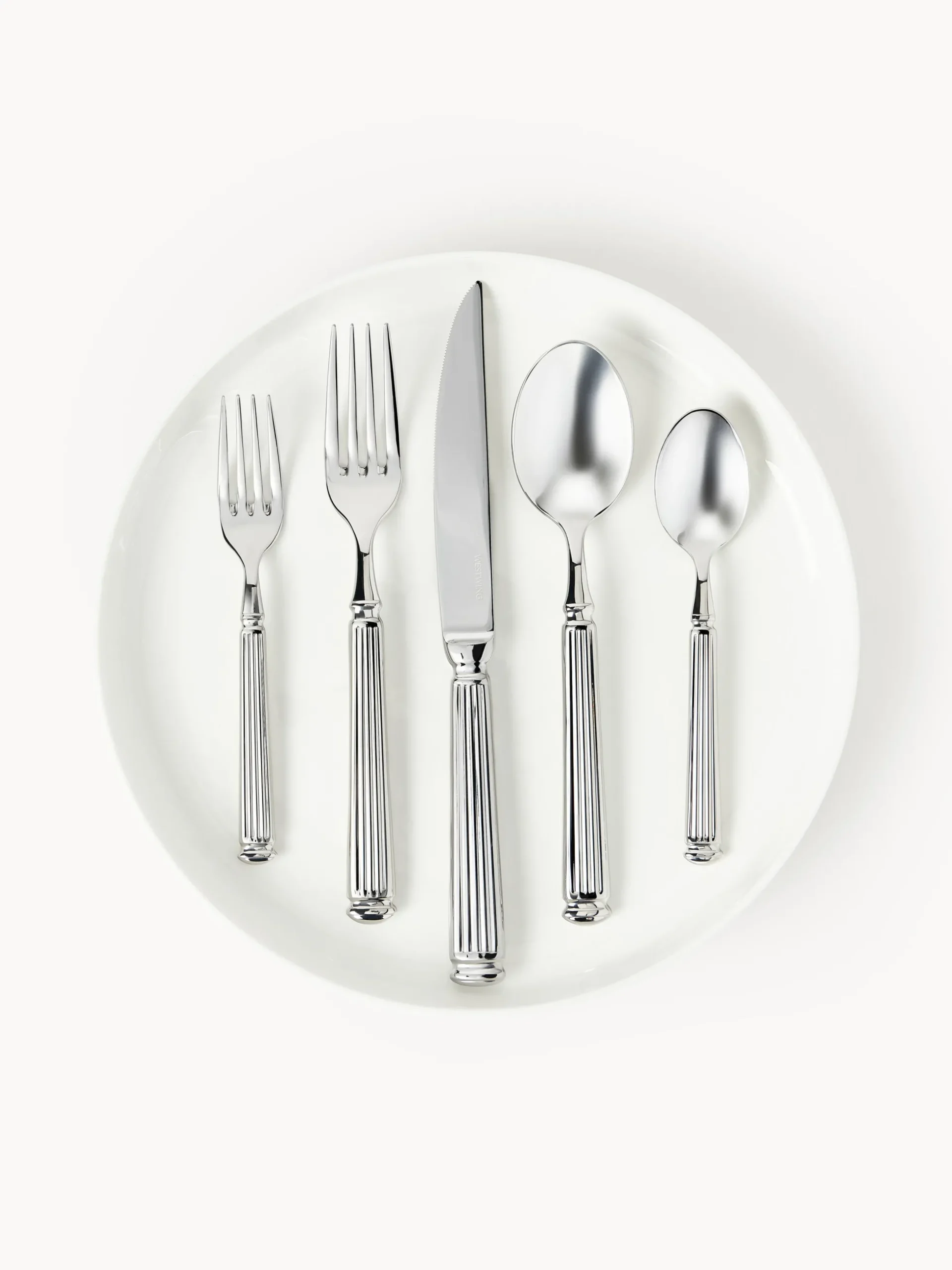 Set di posate lucide Rick, varie misure