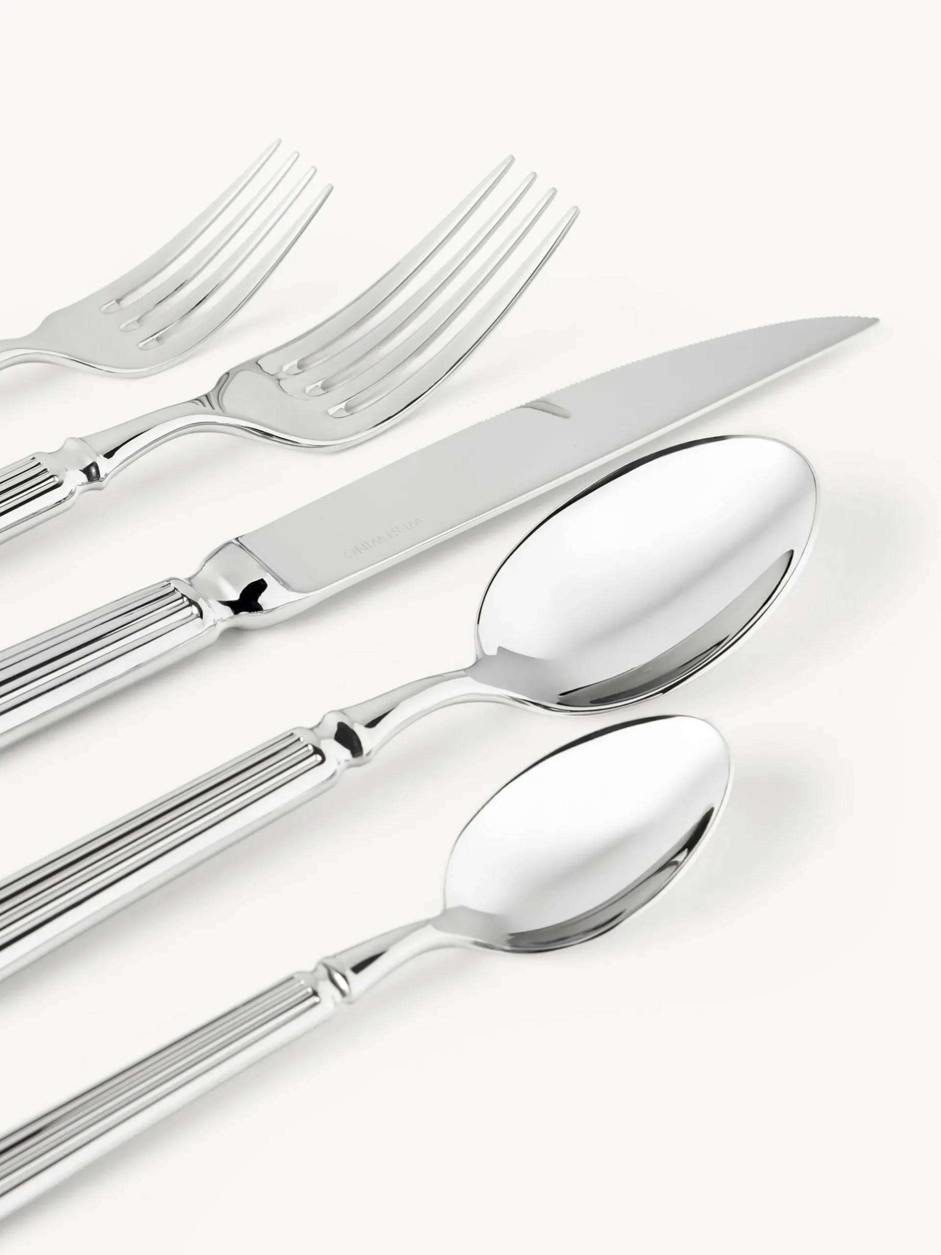 Set di posate lucide Rick, varie misure