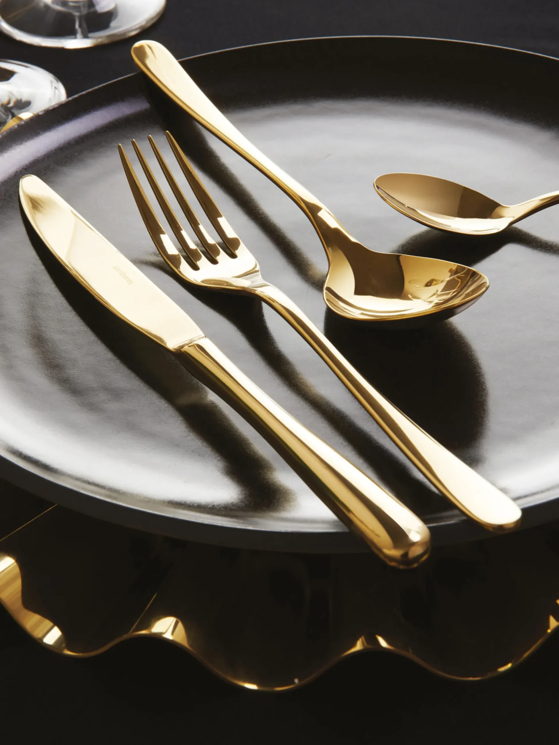 Set di 24 posate lucide Taste, 6 persone