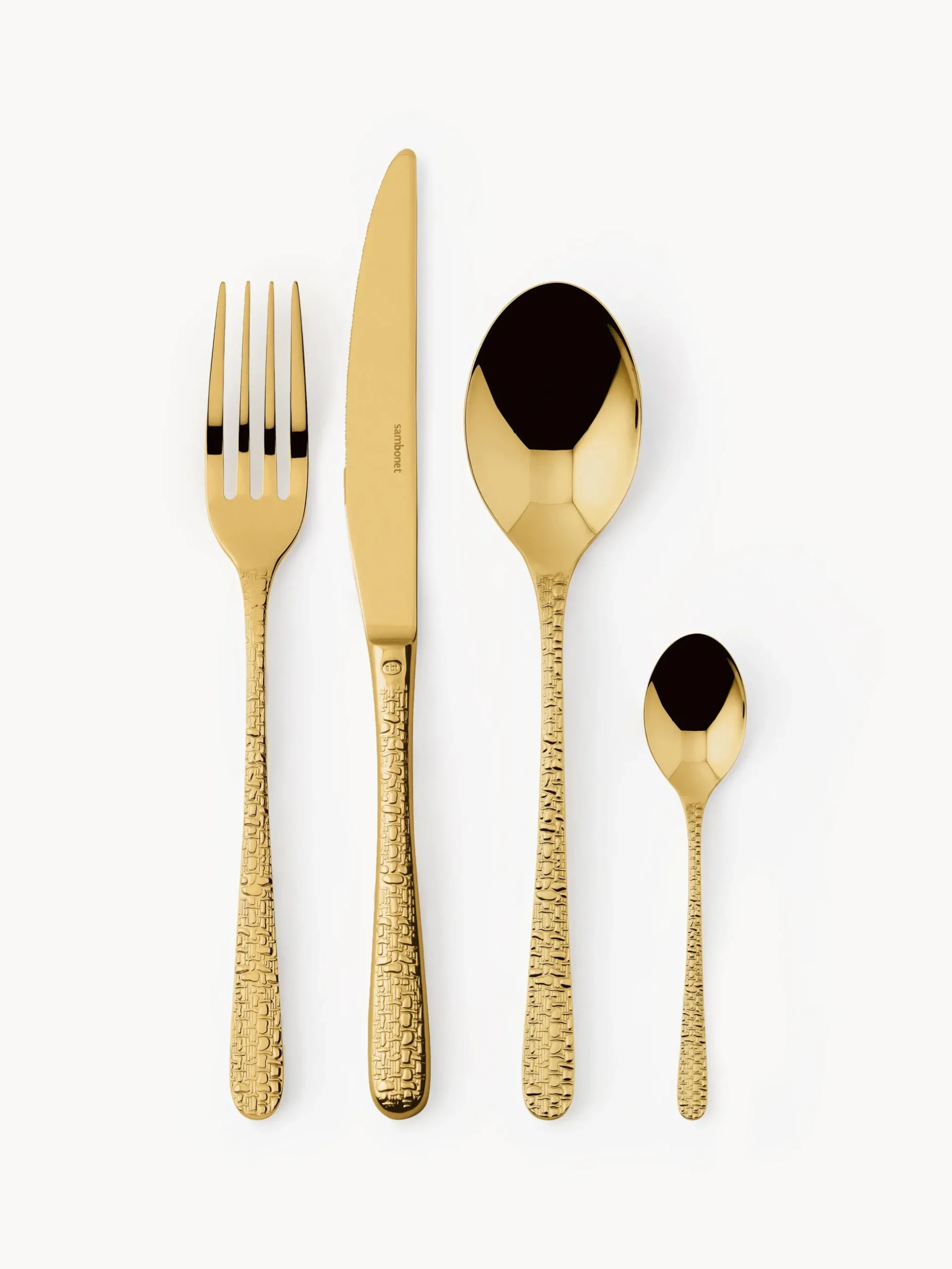 Set di 24 posate lucide Venezia, 6 persone