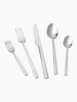 Set di posate spazzolate opache Shine, varie misure