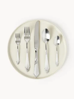 Set di posate spazzolate opache Val, varie misure