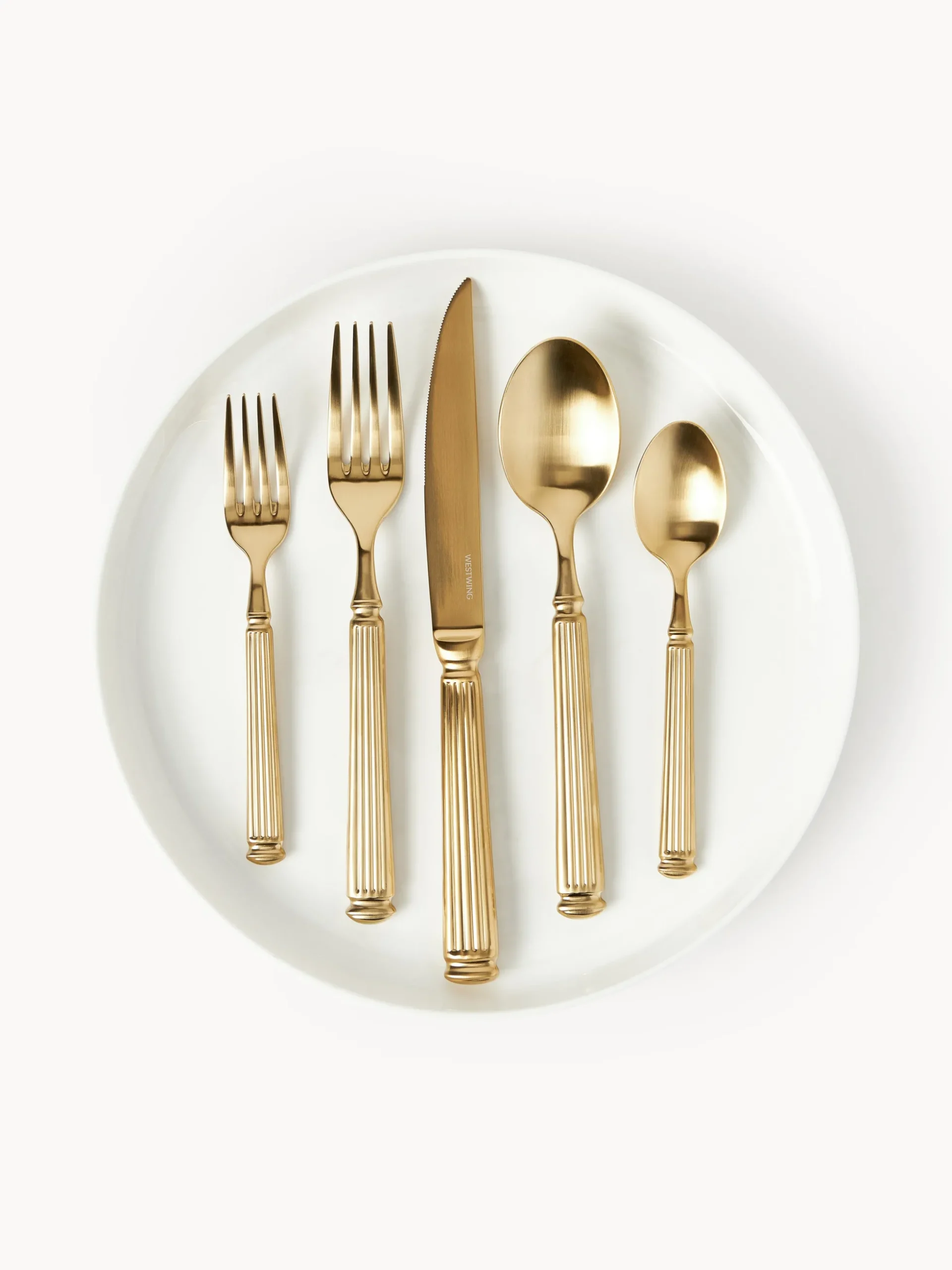 Set di posate spazzolate Rick, varie misure