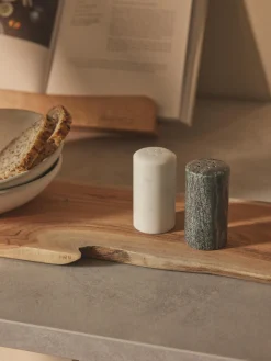 Set di saliera e pepiera in marmo Agata 2 pz