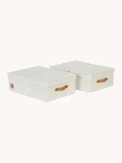 Set di 2 scatole con coperchio Premium