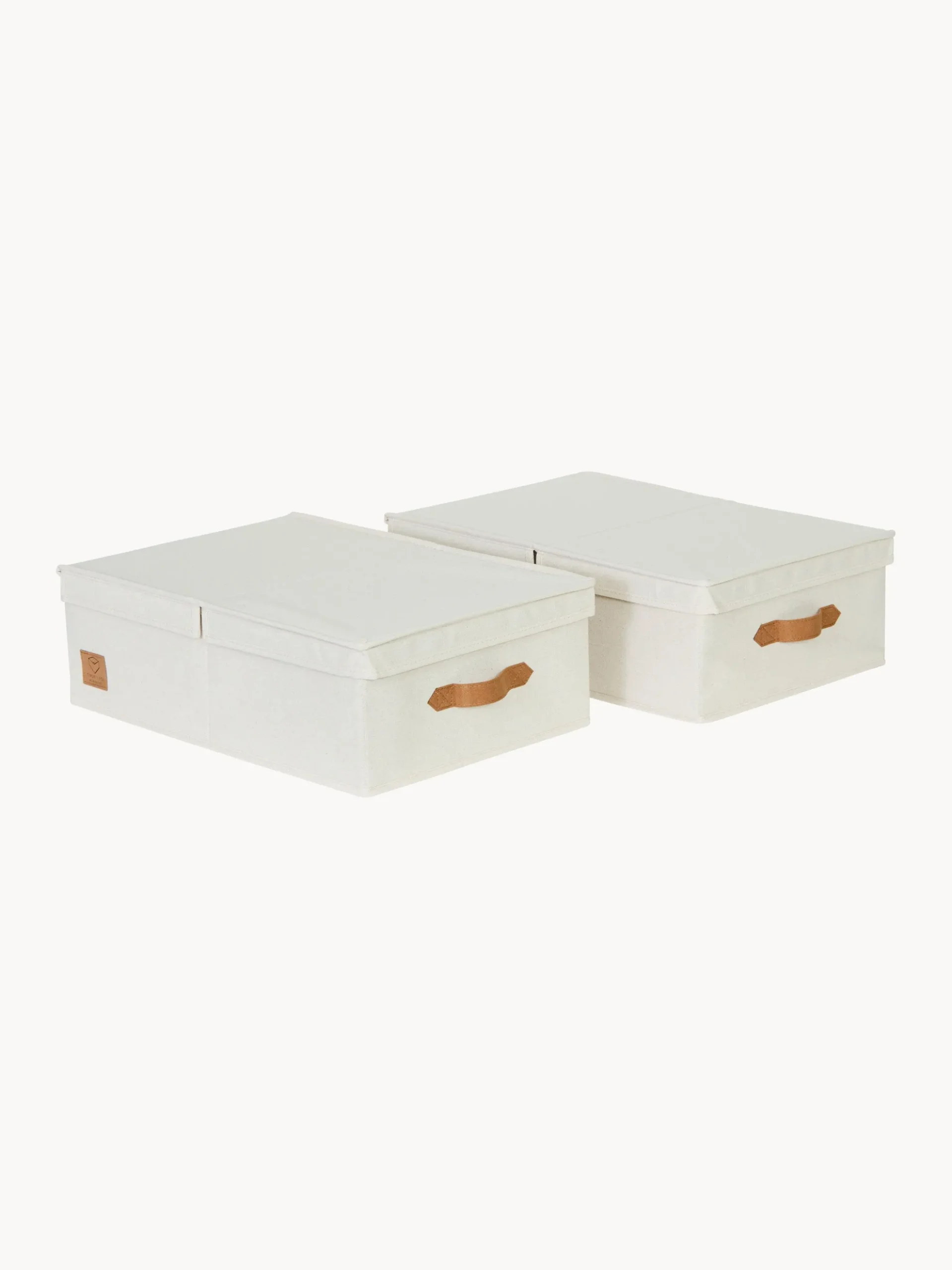 Set di 2 scatole con coperchio Premium