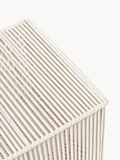 Set di 2 scatole portaoggetti in corda intrecciata a mano Gabe