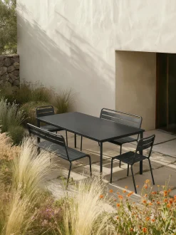 Set di 2 sedie da giardino impilabili Star