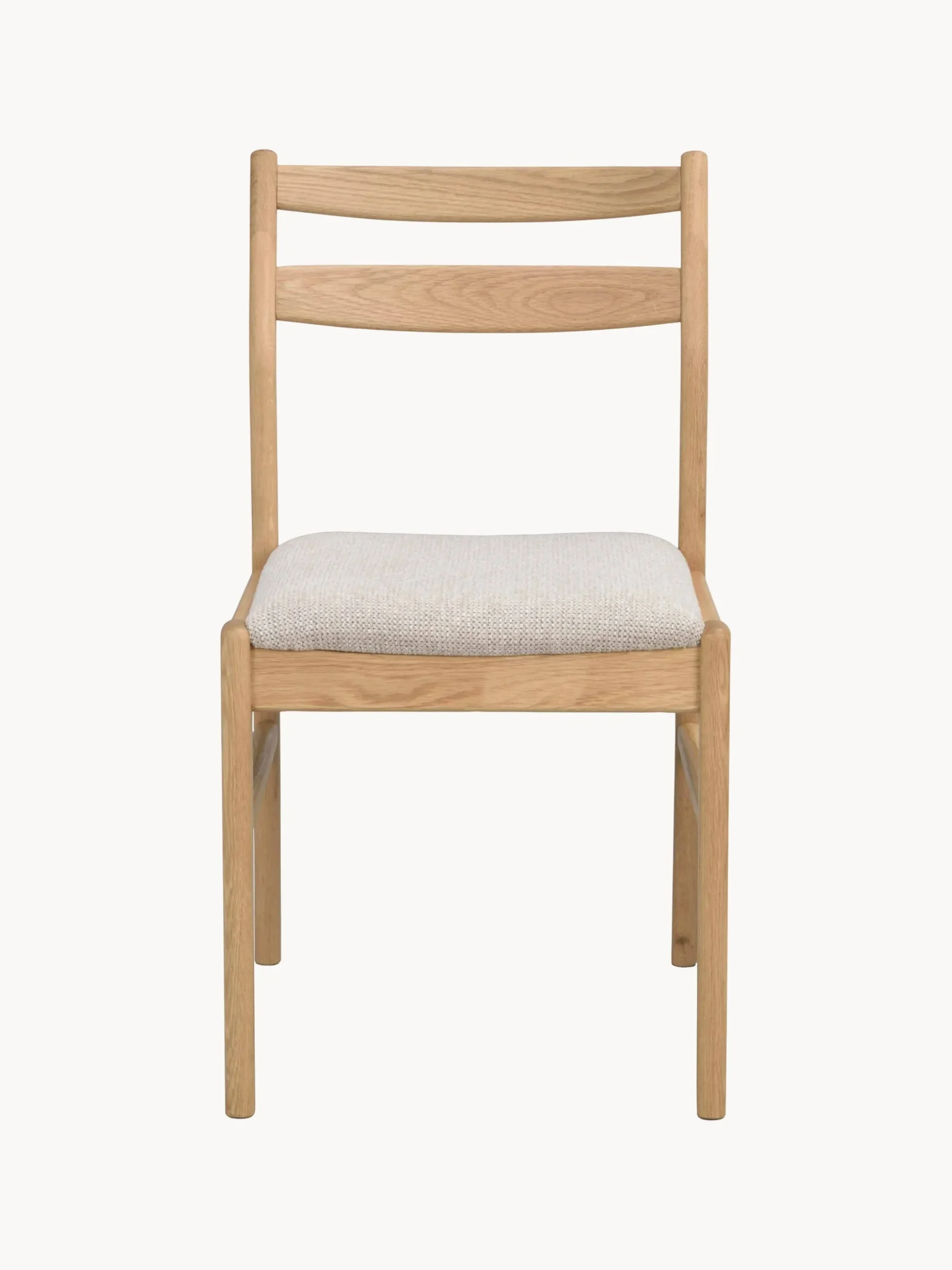 Set di 2 sedie in legno di quercia Kerwin