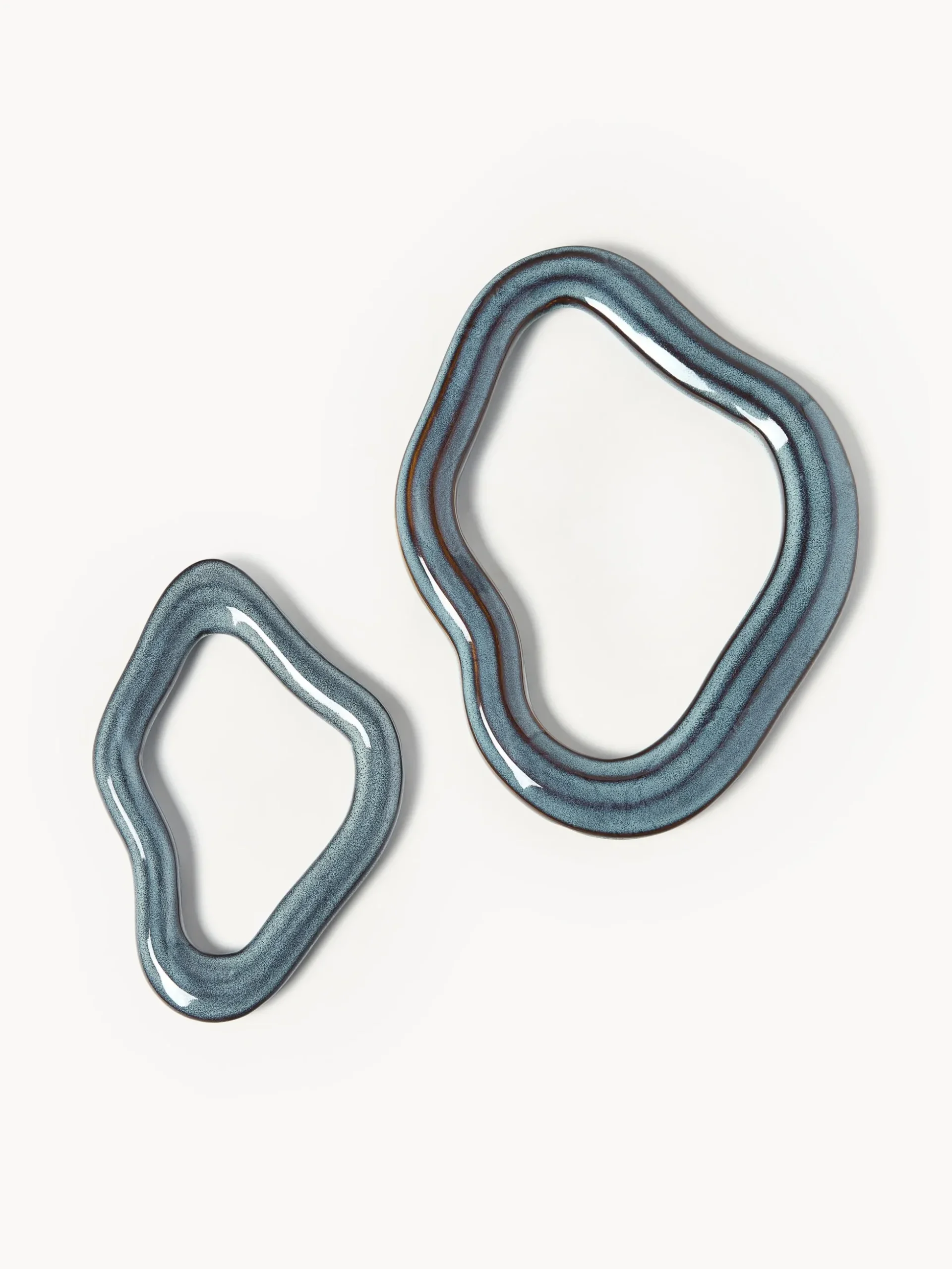 Set di 2 sottobicchieri fatti a mano Nordic Sea