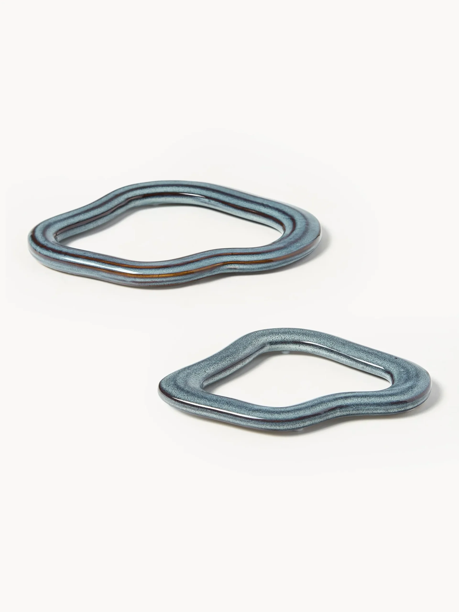 Set di 2 sottobicchieri fatti a mano Nordic Sea