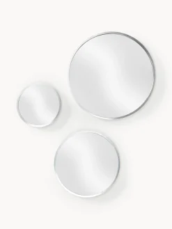 Set di 3 specchi rotondi da parete Ida