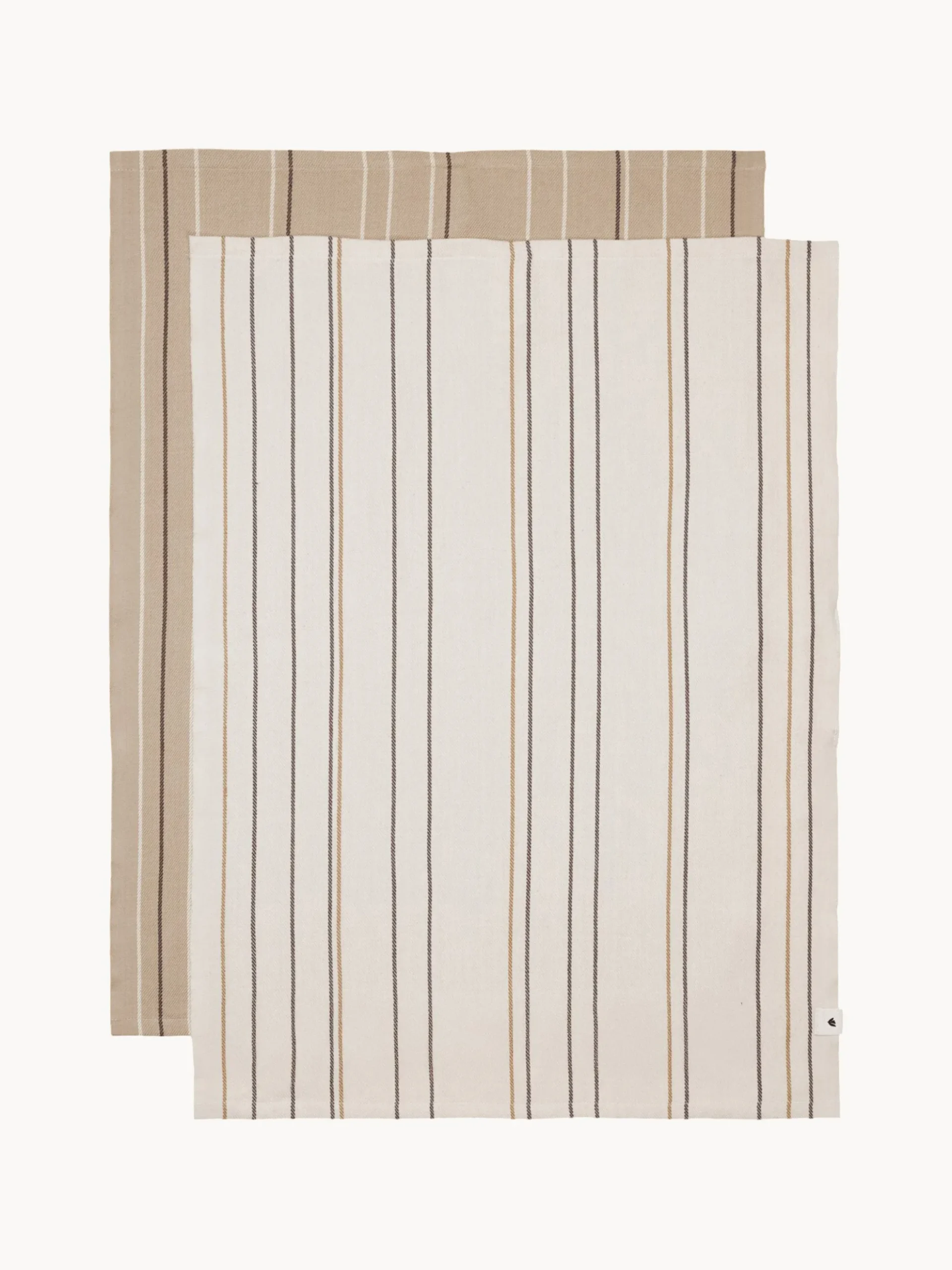 Set di 2 strofinacci in cotone organico Ito