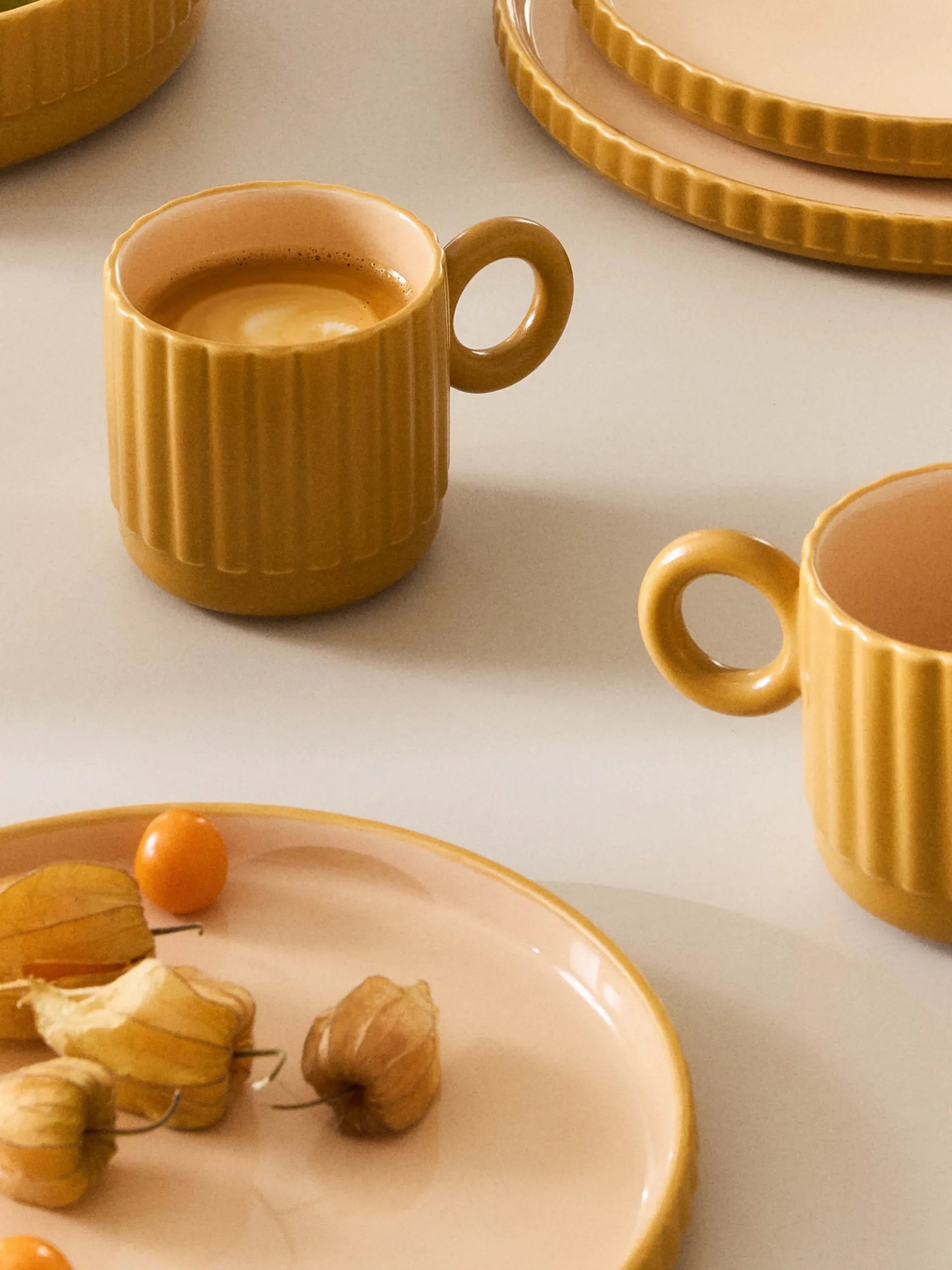 Set di 4 tazze Napari