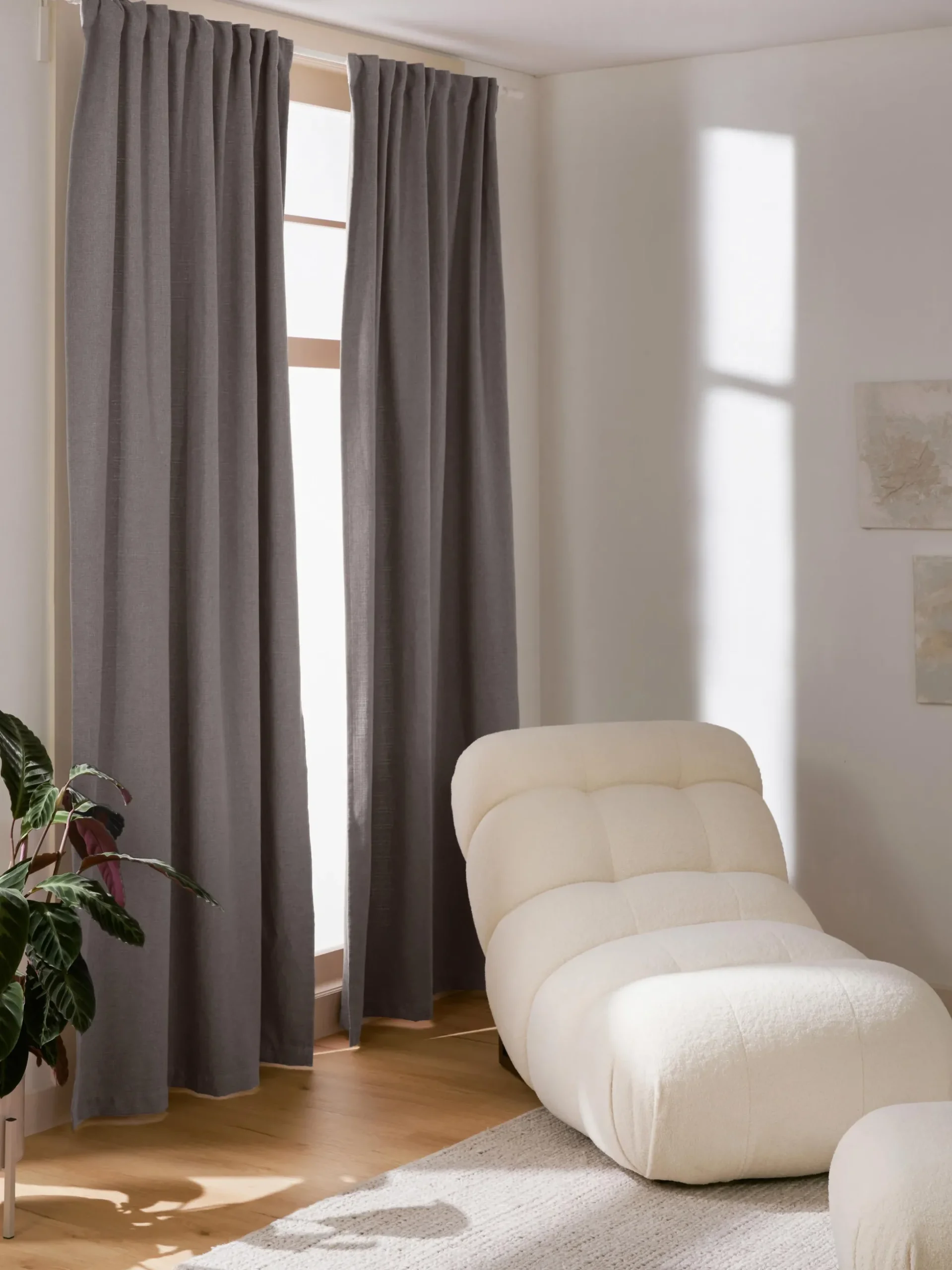 Set di 2 tende opache con multibanda Jensen, larg. 130 cm