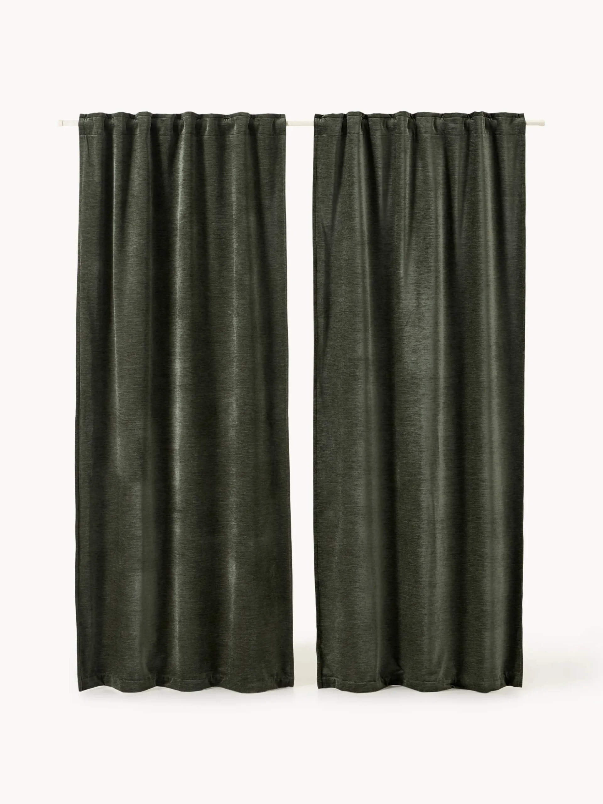 Set di 2 tende oscuranti totali con multibanda Sandra, larg. 130 cm
