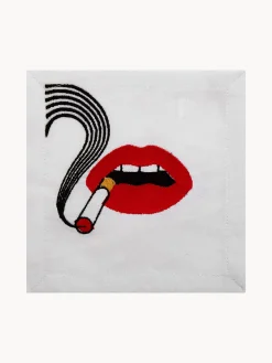 Set di 4 tovaglioli in lino Lips