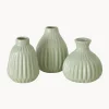 Set di 3 vasi decorativi in porcellana Esko