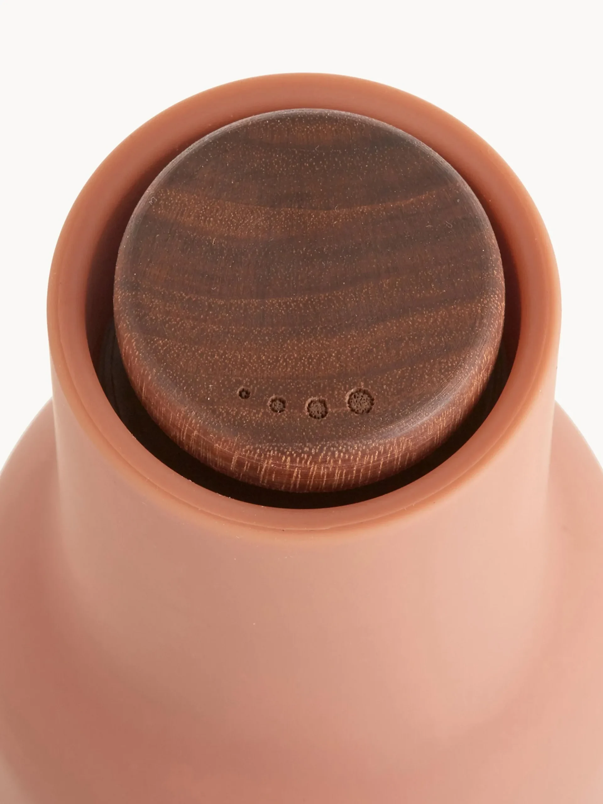 Set macina sale e pepe con coperchio in legno di noce Bottle Grinder 2 pz